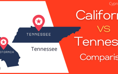 Cost Of Living In Tennessee vs California